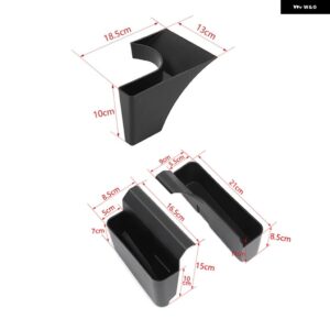 収納 整理 車用 ギア シフト 収納 ボックス ハンドブレーキ オーガナイザー アクセサリー ジープ ラングラー JK 2007 - 2010 - 3pcs