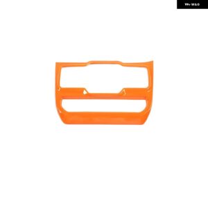 インテリア モールディング JEEP WRANGLER JL 2018+ ウィンドウ コントロール パネル デコレーション ステッカー インテリア アクセサリー JEEP JL - orange