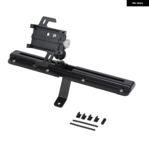 車用センター コンソール 携帯電話 ホルダー スタンド GPS マウント ブラケット JEEP WRANGLER JK 2007-2017 ブラック アルミ 合金 アクセサリー - c　2011-2017