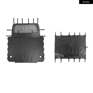 車用レザーソフトルーフトップUVカットサンシェード ジープ ラングラー TJ 1997-2006 トランク ペット用レザーアイソレーションネットカバー アクセサリー - b　2　pcs