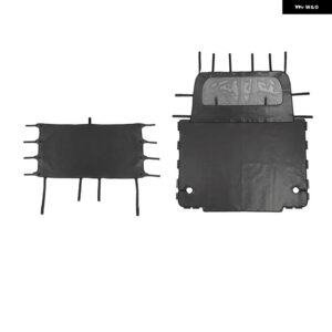 車用レザーソフトルーフトップUVカットサンシェード ジープ ラングラー TJ 1997-2006 トランク ペット用レザーアイソレーションネットカバー アクセサリー - a　2　pcs