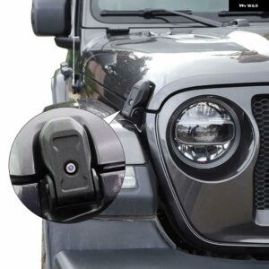 ロックフード ジープ グラディエーター JT 2018+ 車 エンジン フードラッチキャッチ キーロックアクセサリー付き ジープ ラングラー JL 2018+ - jk　jl　with　key