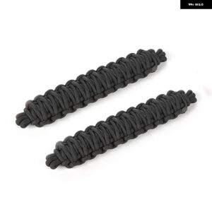 車用制限ロープ ドア 制限 ロープ ストラップ ジープ ラングラー JK/JKU/TJ/YJ/CJ 内装アクセサリー - A black