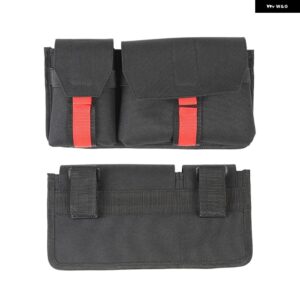 収納 整理用 JEEP WRANGLER JK JL TJ 汎用 副パイロットハンドル 収納 バッグ 防水 オックスフォード JEEP WRANGLER 1997-2018 UP - black　a