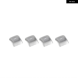 車内中央 コントロール ウィンドウスイッチ ボタン 装飾 カバー トリム アクセサリー ジープ ラングラー JK 2012-2017 - silver