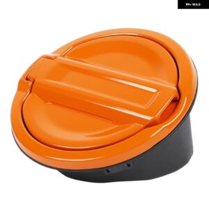 タンクカバー ジープ ラングラー JL 2018 - 22 車用燃料 タンクキャップ カバー 外装 ガスタンク カバー アクセサリー - Orange