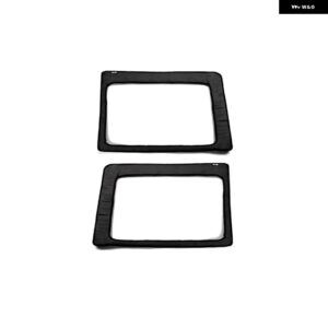 車内 装飾 アクセサリー ルーフメッシュ ハードトップ 断熱コットンキット ジープ ラングラー JK 2012-2017 - 4　door　rear　window