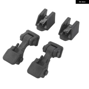 ロックハードウェア JEEP WRANGLER TJ 1997-2006 ブラック カー エンジン フードラッチキャッチカバー JEEP WRANGLER TJ アクセサリー - Original　model