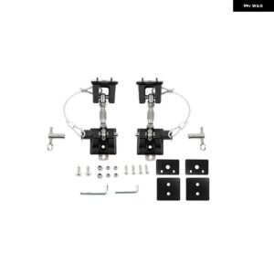 ロックハードウェア JEEP WRANGLER TJ 1997-2006 ブラック カー エンジン フードラッチキャッチカバー JEEP WRANGLER TJ アクセサリー - black　with　key