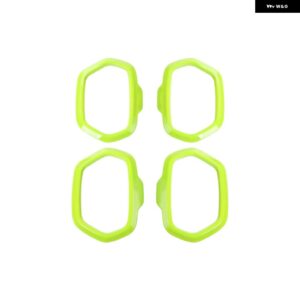 車ドア スピーカー デコレーションカバー リング JEEP RENEGADE 2016 - 23以降 インテリア アクセサリー - light　green