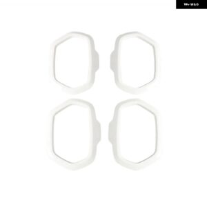車ドア スピーカー デコレーションカバー リング JEEP RENEGADE 2016 - 23以降 インテリア アクセサリー - white