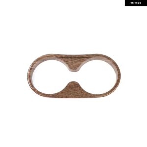車用リアウォーターカップ ホルダー デコレーションカバー ジープ ラングラー JK 2011 - 17 インテリア アクセサリー - wood　grain