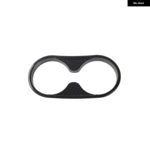車用リアウォーターカップ ホルダー デコレーションカバー ジープ ラングラー JK 2011 - 17 インテリア アクセサリー - carbon　fiber　grain