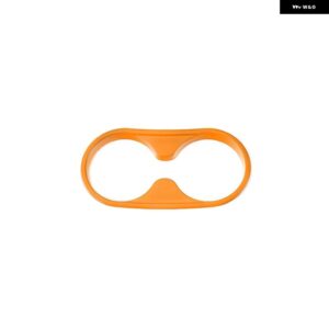 車用リアウォーターカップ ホルダー デコレーションカバー ジープ ラングラー JK 2011 - 17 インテリア アクセサリー - orange