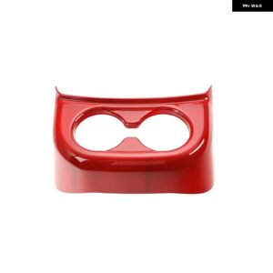 車用リアウォーターカップ ホルダー デコレーションカバー ジープ ラングラー JK 2011 - 17 インテリア アクセサリー - red　b