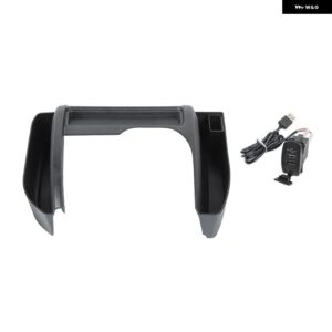 車用ギア シフター 収納 ボックス USB オーガナイザー コンテナ付き ジープ ラングラー JK JKU 2011 - 17 - g　with　usb