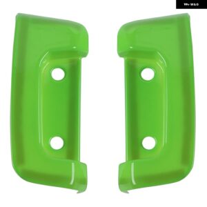ABSカーボンリアドアロックバックルデコレーションカバー ジープ ラングラー JL 2018 - 23アクセサリー - light　green