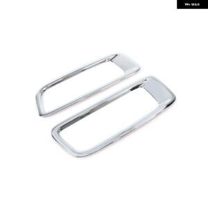 車 エンジン フードエア アウトレット ベントデコレーションカバー ステッカー アクセサリー JEEP WRANGLER JL 2018+ JEEP GLADIATOR 2018+ - chrome　b