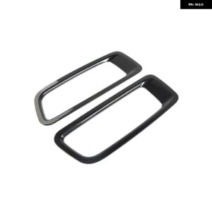 車 エンジン フードエア アウトレット ベントデコレーションカバー ステッカー アクセサリー JEEP WRANGLER JL 2018+ JEEP GLADIATOR 2018+ - carbon　fiber　grain　b