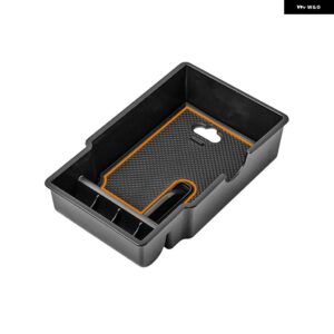 2014-2021 - 23 ジープ レネゲード アクセサリーコンテナ 収納 グローブ ボックス センター コンソール トレイ オーガナイザー 収納 ボックス - orange　line