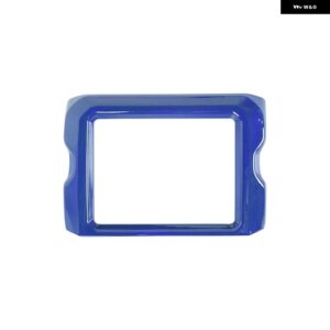 JIDIXIAN 車用 8.4インチ GPS ナビゲーション デコレーションカバー ジープ ラングラー JL グラディエーター JT 2018 - 23 - blue