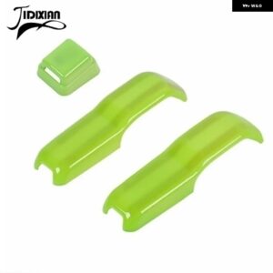 JIDIXIAN 車用フロントフード リアガラス ワイパー ノズル デコレーションカバー ジープ ラングラー JL 2018 - 24年以降 - light　green