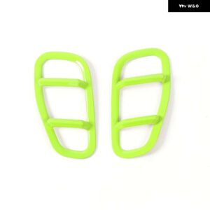 ジープ フロントサイドフェンダー ライトランプ装飾カバー レネゲード 2016-24 アップ - light green B