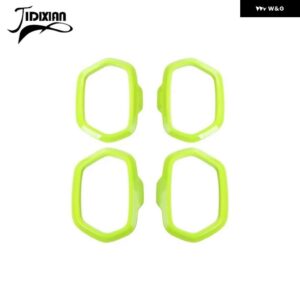 ジープ レネゲード 2016-24 車室内ドア スピーカー 装飾カバー リング - Light green