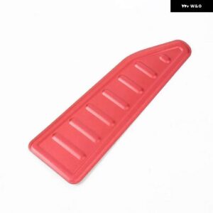ジープ レネゲード 2016-24 左フットペダルレスト ペダル装飾パネル - red