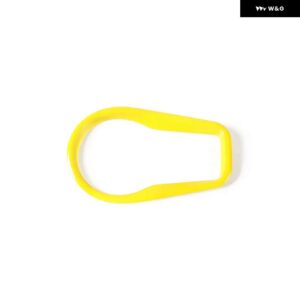 ジープ ヘッドライト ライトランプスイッチ装飾カバー レネゲード 2016-24 アップ - Yellow