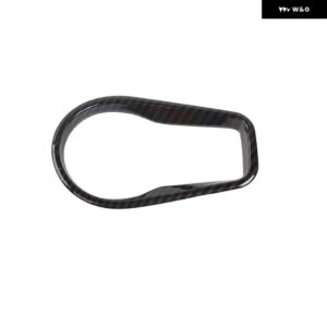 ジープ ヘッドライト ライトランプスイッチ装飾カバー レネゲード 2016-24 アップ - carbon fiber grain