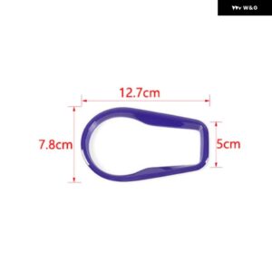 ジープ ヘッドライト ライトランプスイッチ装飾カバー レネゲード 2016-24 アップ - purple