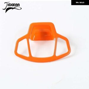 ジープ インテリア電子ハンドブレーキボタン 装飾カバー レネゲード 2016-21 アップ - ABS orange