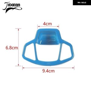 ジープ インテリア電子ハンドブレーキボタン 装飾カバー レネゲード 2016-21 アップ - ABS light blue