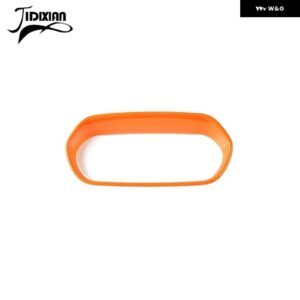 ジープ ABS カーエアコンスイッチ装飾名声カバー レネゲード 2015 2016 2017 インテリアカースタイリング - Orange