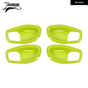 ジープ 車内ドアハンドルボウル装飾カバー レネゲード 2016-23 - Light green