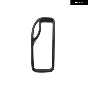 ジープ インテリアギアシフトウォーターカップホルダー 装飾カバー グランドチェロキー 2016-21 - B-Carbon fiber grain