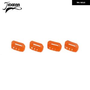 ジープ ラングラー JL グラディエーター JT 2018-24 アップ窓コントロールボタン 装飾カバー - Orange