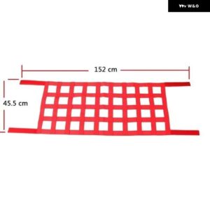ジープ 車トップサンシェードカバー ラングラー TJ 1997-2006 トランクルーフ抗 UV 太陽断熱ベッドレスト ネット - A Hammock red