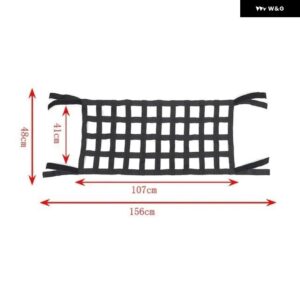 ジープ 車トップサンシェードカバー ラングラー TJ 1997-2006 トランクルーフ抗 UV 太陽断熱ベッドレスト ネット - A Hammock black