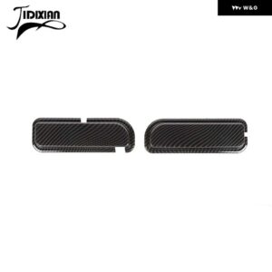 ジープ テールドアガラス電熱線装飾カバー ラングラー JL 2018-24 アップ - carbon fiber grain