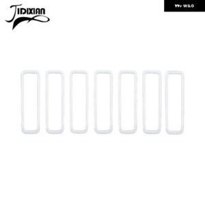 ジープ ラングラー JL グラディエーター JT 2018-24 ボンネットエンジン エアインレットベント装飾カバー - WHITE