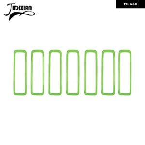 ジープ ラングラー JL グラディエーター JT 2018-24 ボンネットエンジン エアインレットベント装飾カバー - light green