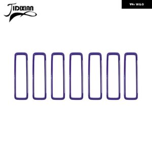 ジープ ラングラー JL グラディエーター JT 2018-24 ボンネットエンジン エアインレットベント装飾カバー - Purple