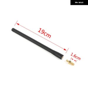 ジープ アンテナ 交換用金属ラジオ アンテナ ラングラー JL JK 2007-2022 グラディエーター JT 2018-2022 - 19cm