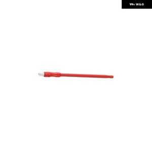 ジープ アンテナ 交換用金属ラジオ アンテナ ラングラー JL JK 2007-2022 グラディエーター JT 2018-2022 - 17cm red