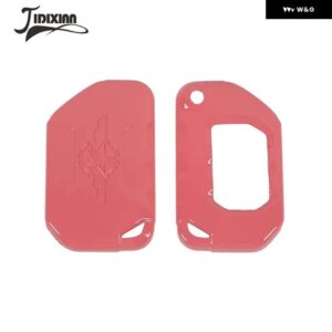 ジープ ラングラー JL グラディエーター JT 2018-24 キーケース シェル装飾カバー - Pink