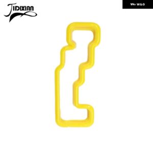 ジープ ラングラー JK 2011-17 ギアシフトパネル 装飾カバー インテリア - Yellow