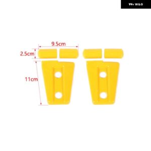 ジープ ラングラー JK 2007-17 エンジン フードヒンジ装飾カバー - Yellow