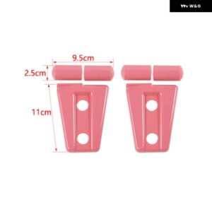 ジープ ラングラー JK 2007-17 エンジン フードヒンジ装飾カバー - Pink